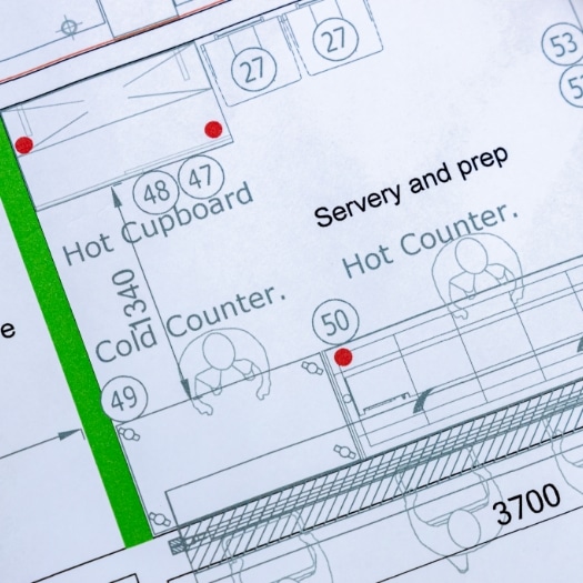 commercial kitchen layout design
