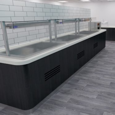 servery counter CAD Design